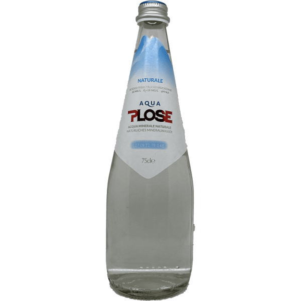 Acqua Plose Natutale Vetro 0,75 L Confezione 12 Bottiglie var