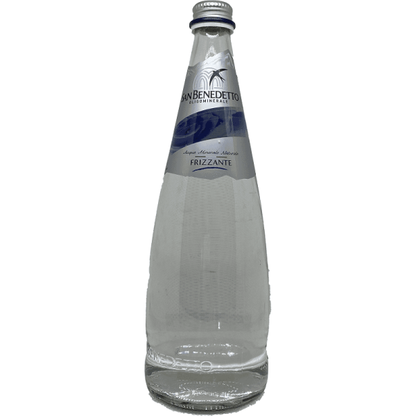 Acqua San Benedetto Frizzante Vetro 0,75 L - Confezione 12 Bottiglie var