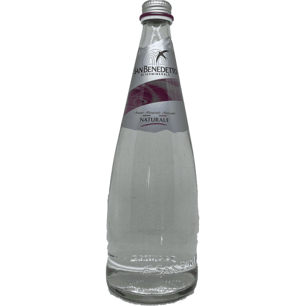 Acqua San Benedetto Naturale Vetro 0,75 L - Confezione 12 Bottiglie var