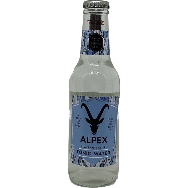 Alpex Tonic Water Italian Taste Vetro 20 cl  - Confezione 24 Bottiglie