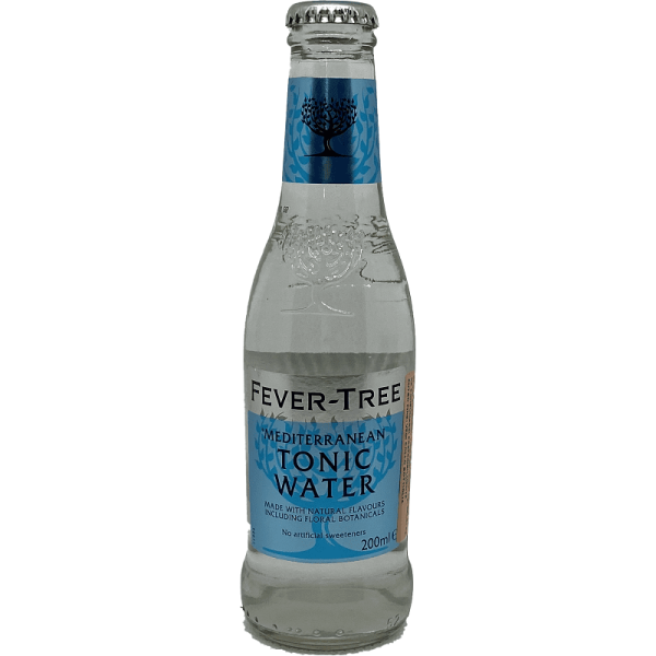 Fever-Tree Mediterranean Tonic Water Vetro 20 cl - Confezione 24 Bottiglie