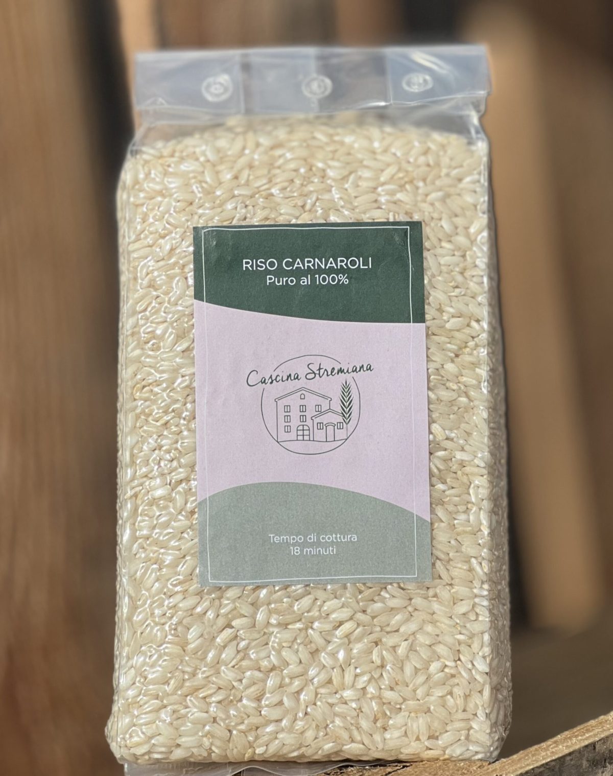 Confezione riso CARNAROLI PURO 100% -1KG    EURO 4,50 - immagine 2