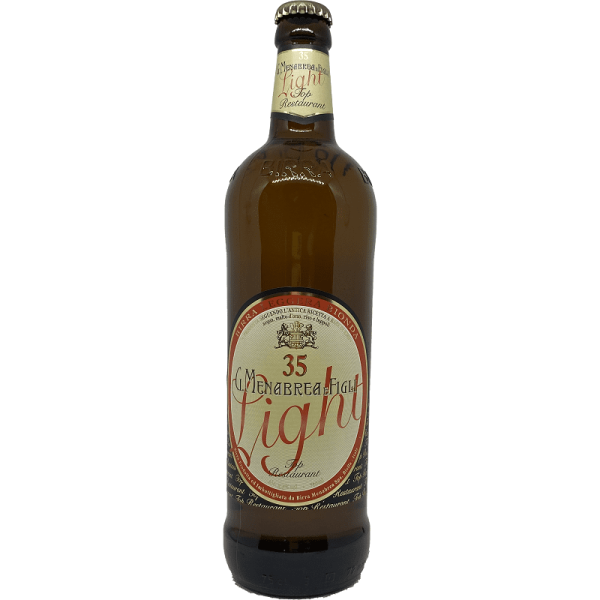 Menabrea 35 Light Top Restaurant 0,75 L- Confezione 6 Bottiglie