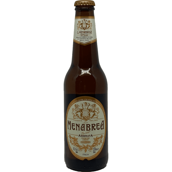 Menabrea Ambrata 33 cl - Confezione 24 Bottiglie