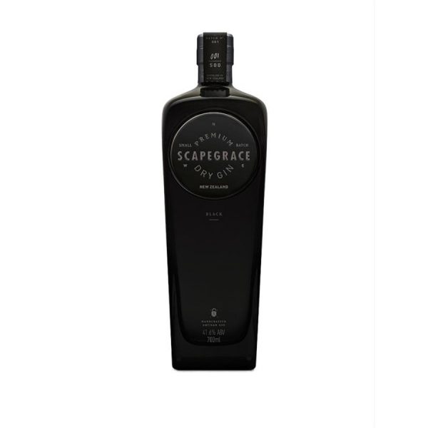 Gin SCAPEGRACE BLACK GIN new zeland