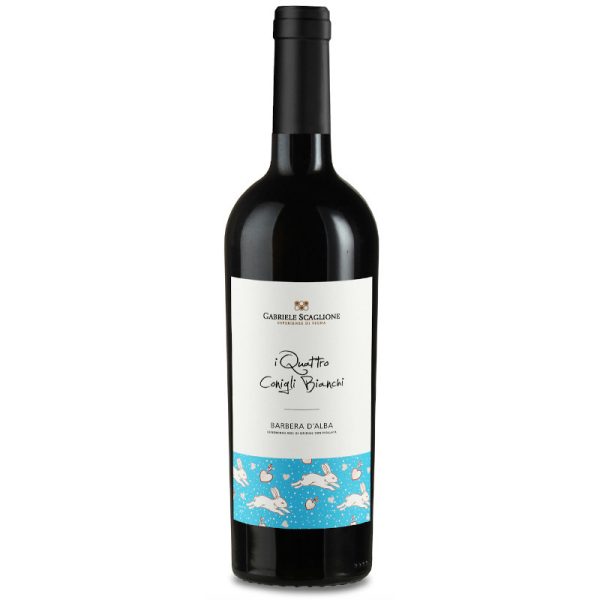 Gabriele Scaglione BARBERA D’ALBA DOC “I QUATTRO CONIGLI BIANCHI” –