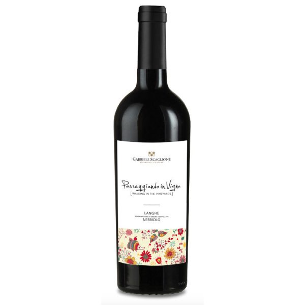 Gabriele Scaglione "PASSEGGIANDO IN VIGNA" LANGHE DOC NEBBIOLO