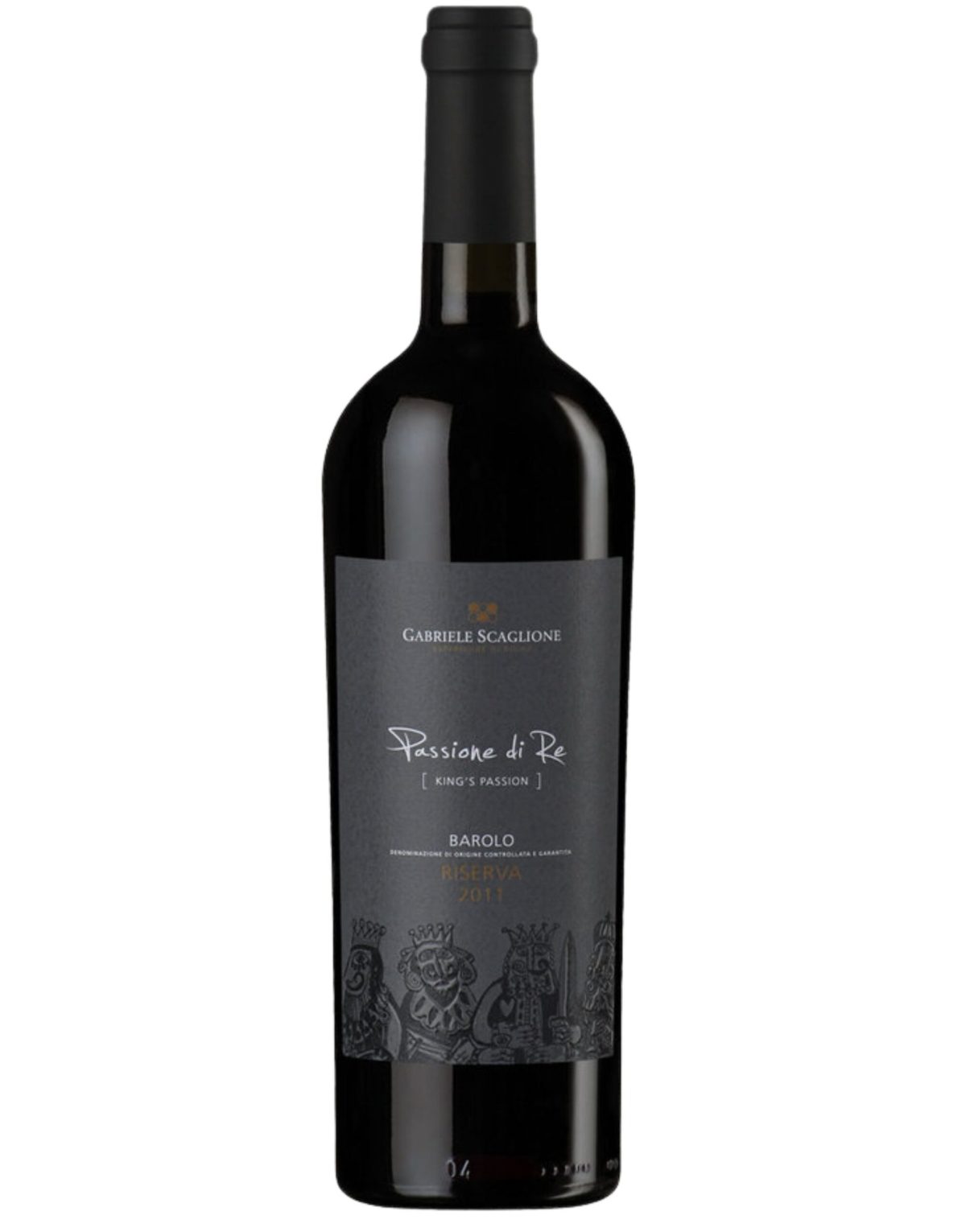 Gabriele Scaglione "PASSIONE DEL RE" BAROLO 2011_2012 DOCG riserva - immagine 2