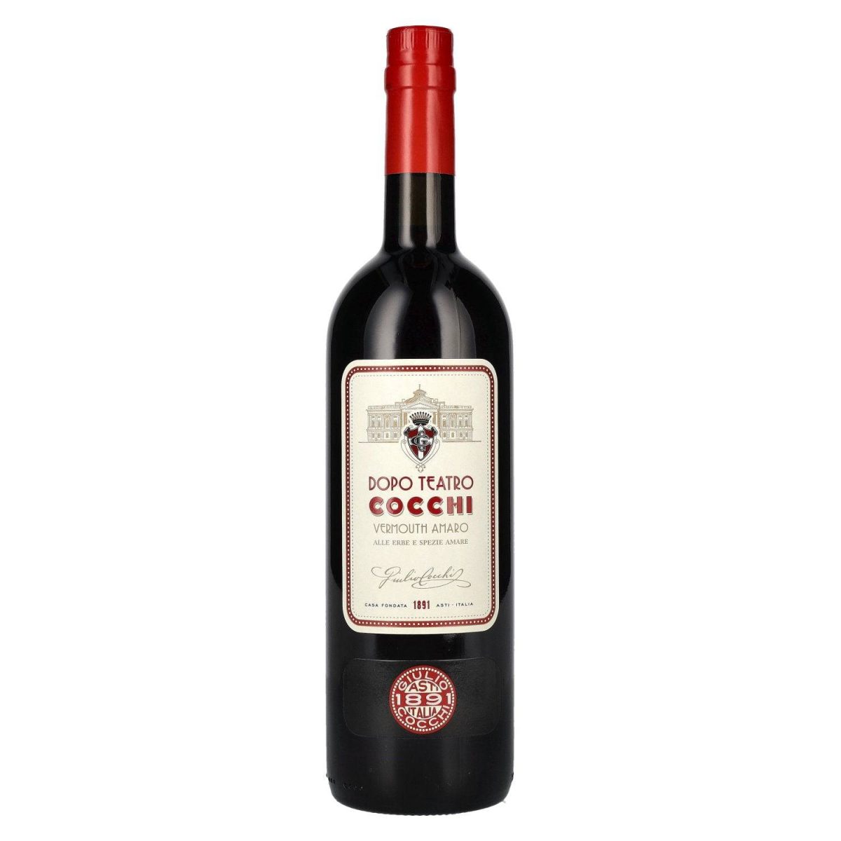 Cocchi Dopo Teatro Vermouth Amaro 16% Vol.  DA LITRO - immagine 2