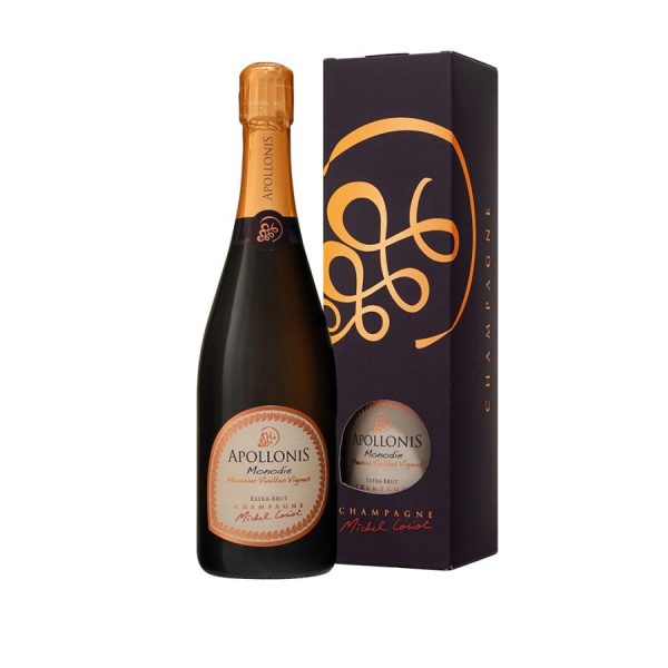 Champagne AOC Monodie Meunier Vieilles Vignes 2013 Extra Brut Apollonis Michel Loriot astucciato