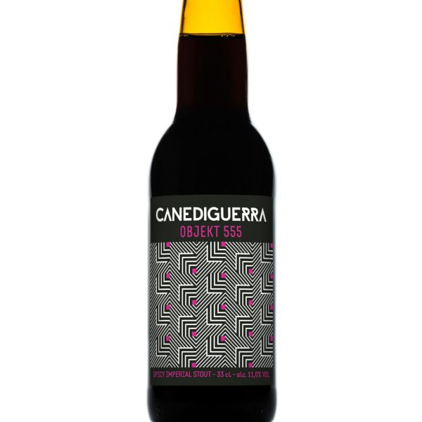 CANEDIGUERRA BIRRA – Objekt 555-IMPERIAL STOUT-0,33 BOTT