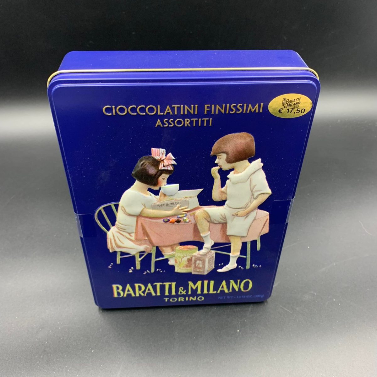 CONFEZIONE IN MINI LATTA BARATTI E MILANO- 90g-CIOCCOLATINI FINISSIMI ASSORTITI - immagine 4