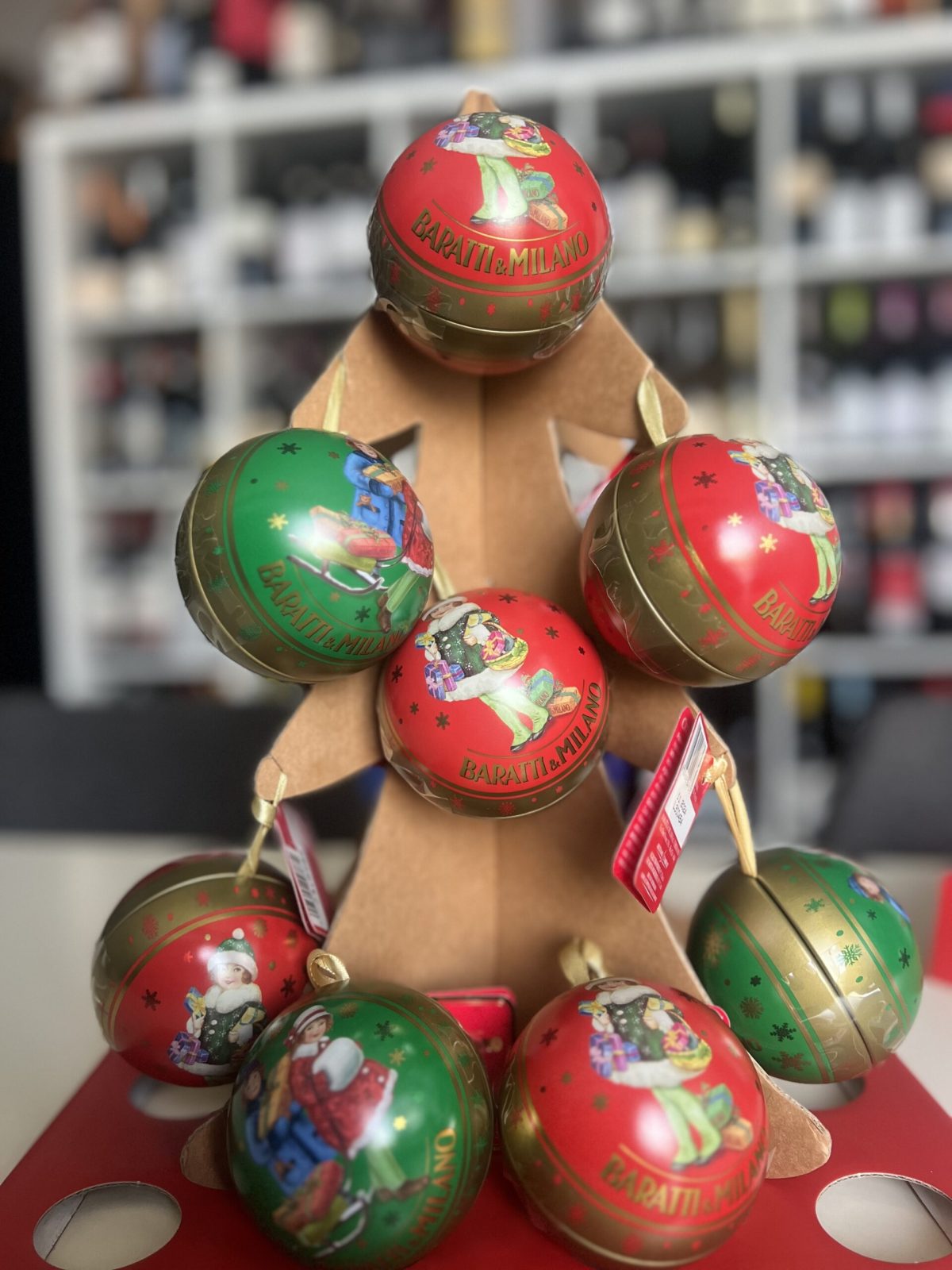 BARATTI  MILANO PALLA DI NATALE IN LATTA CON CREMINI CLASSICI 42 GR - immagine 2
